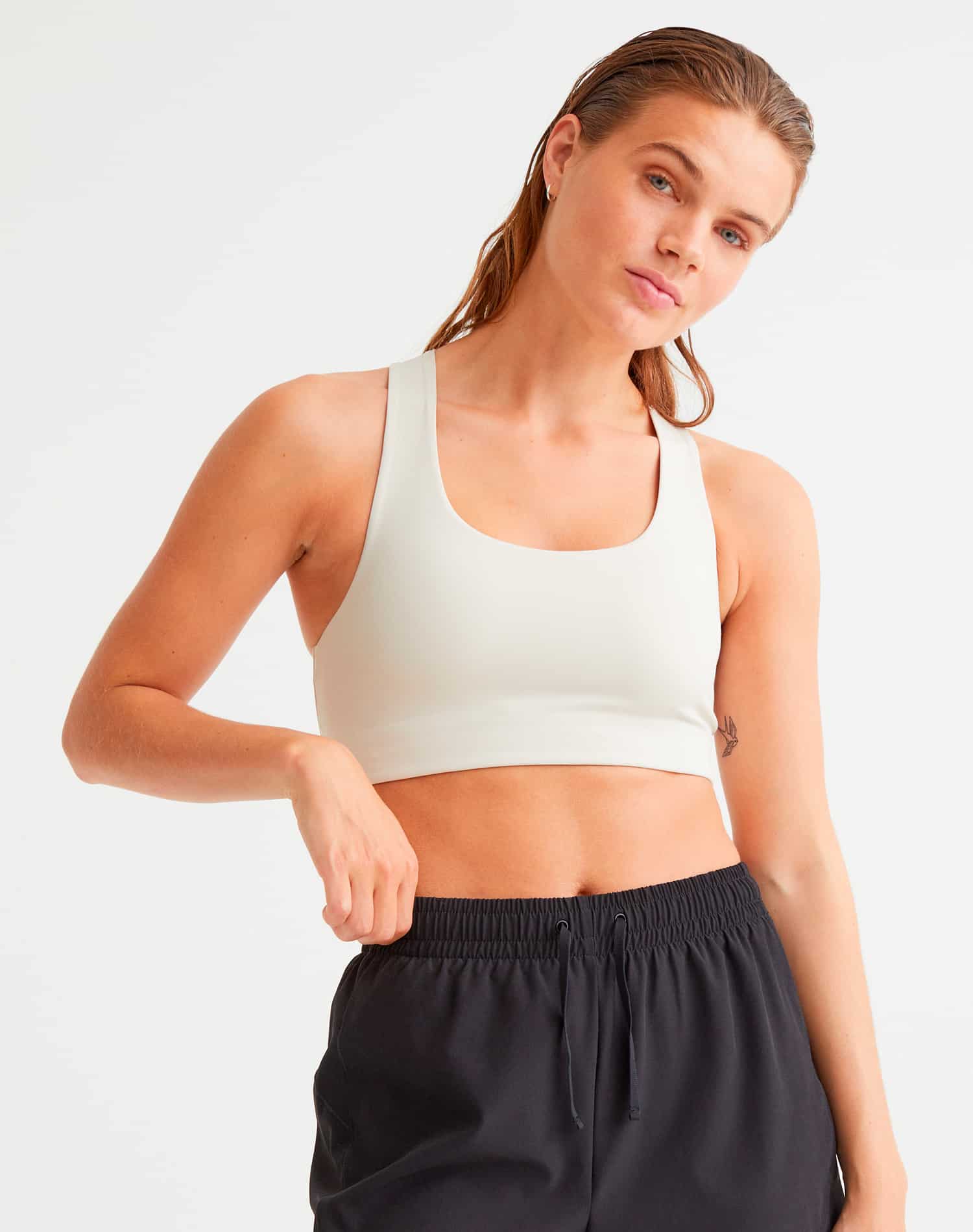Double-layered running shorts